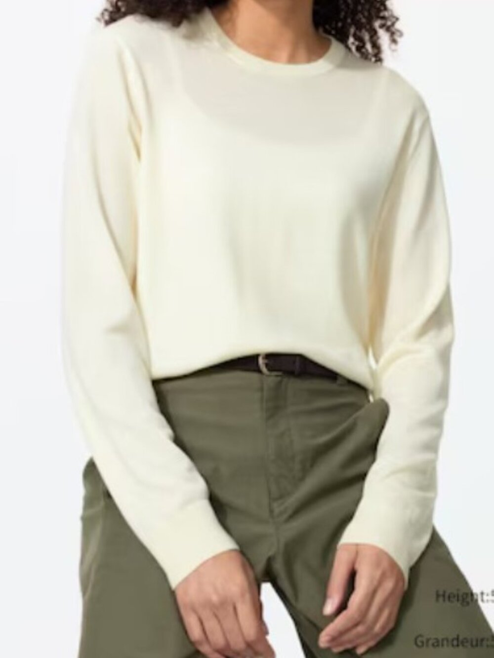 Uniqlo Women's Merino Crew Neck Sweater
